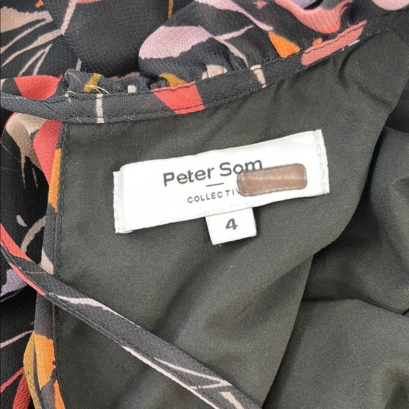 Peter Som Collective Leaf Printed Top, 4 - Picture 5 of 12